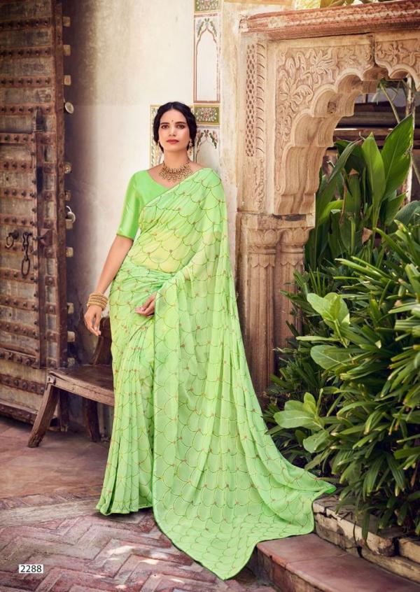 Kashvi Aakruti 2 Fancy Wear Georgette Designer Saree Collection